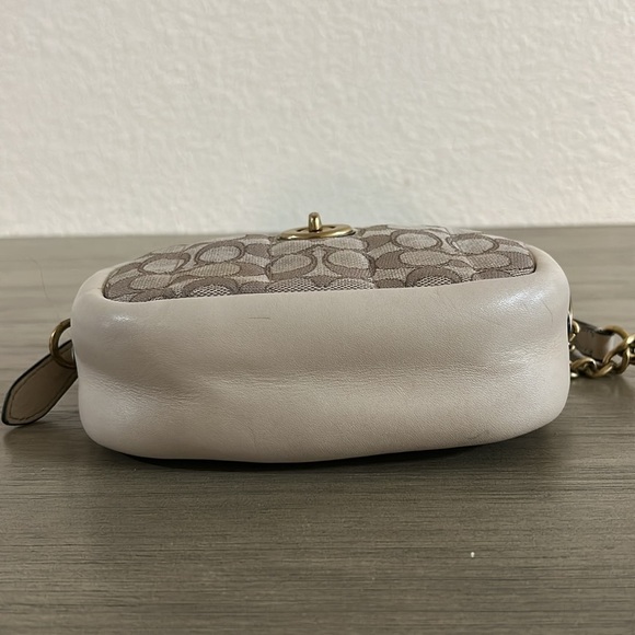 COACH Signature Jacquard Camera Bag Quilted Crossbody C5275 - Picture 8 of 12